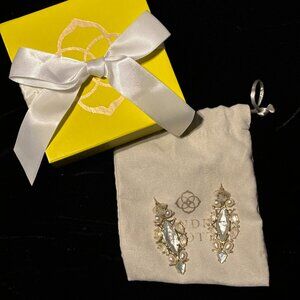 KENDRA SCOTT Rhodium-Plated Cultured Freshwater Pearl & Mother-of-Pearl